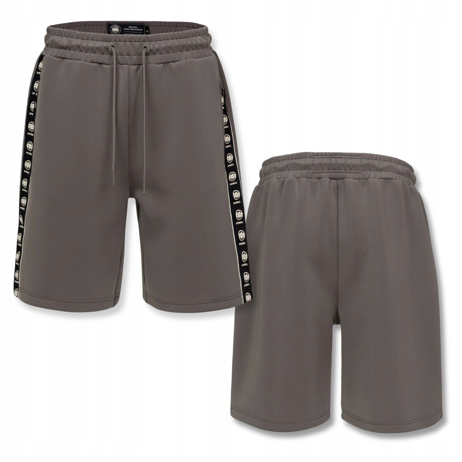 Pánské teplákové šortky Pitbull Oldschool Powers s kapsami na zip, velikost M