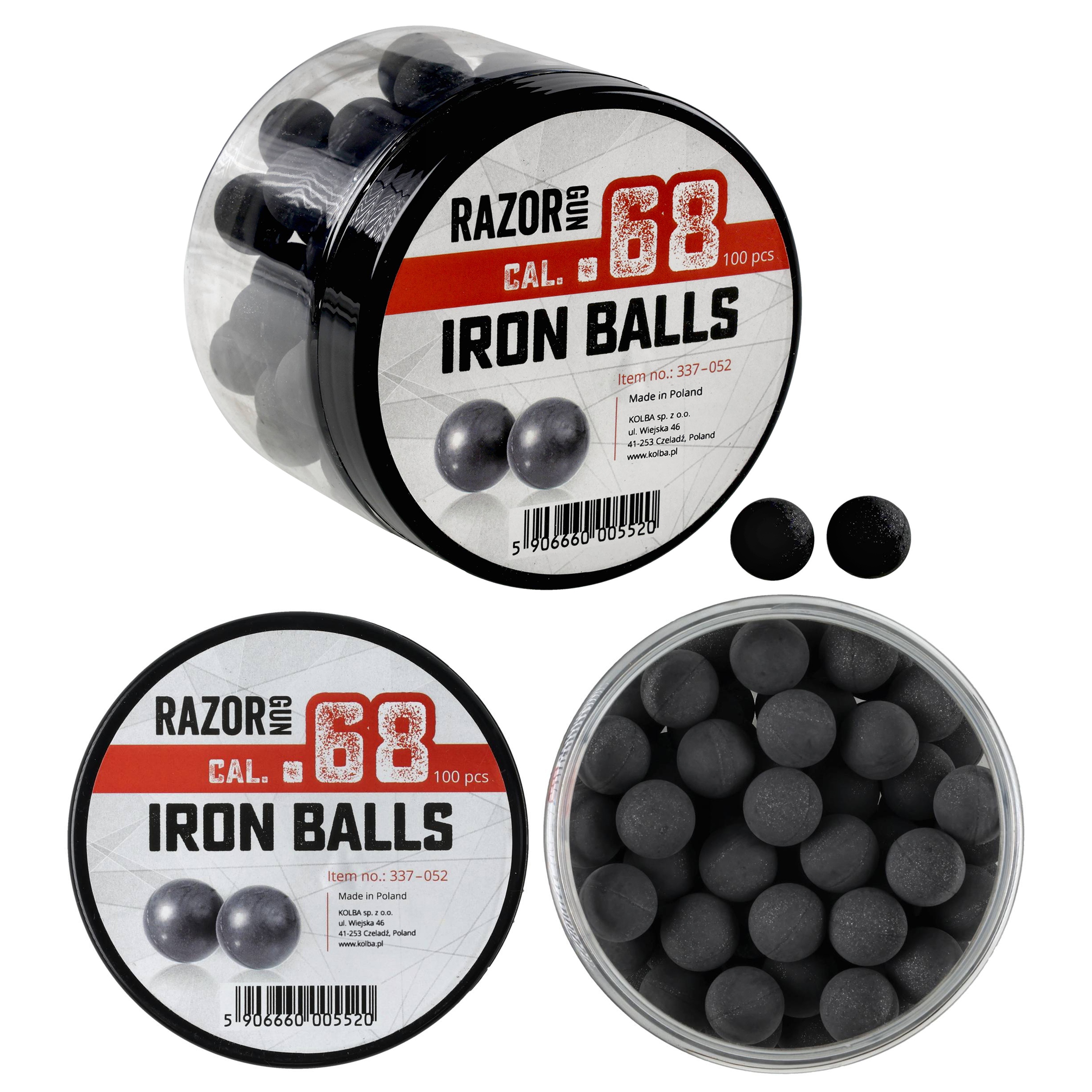 Kule gumowo-metalowe RazorGun 68 kal..68 HDS68