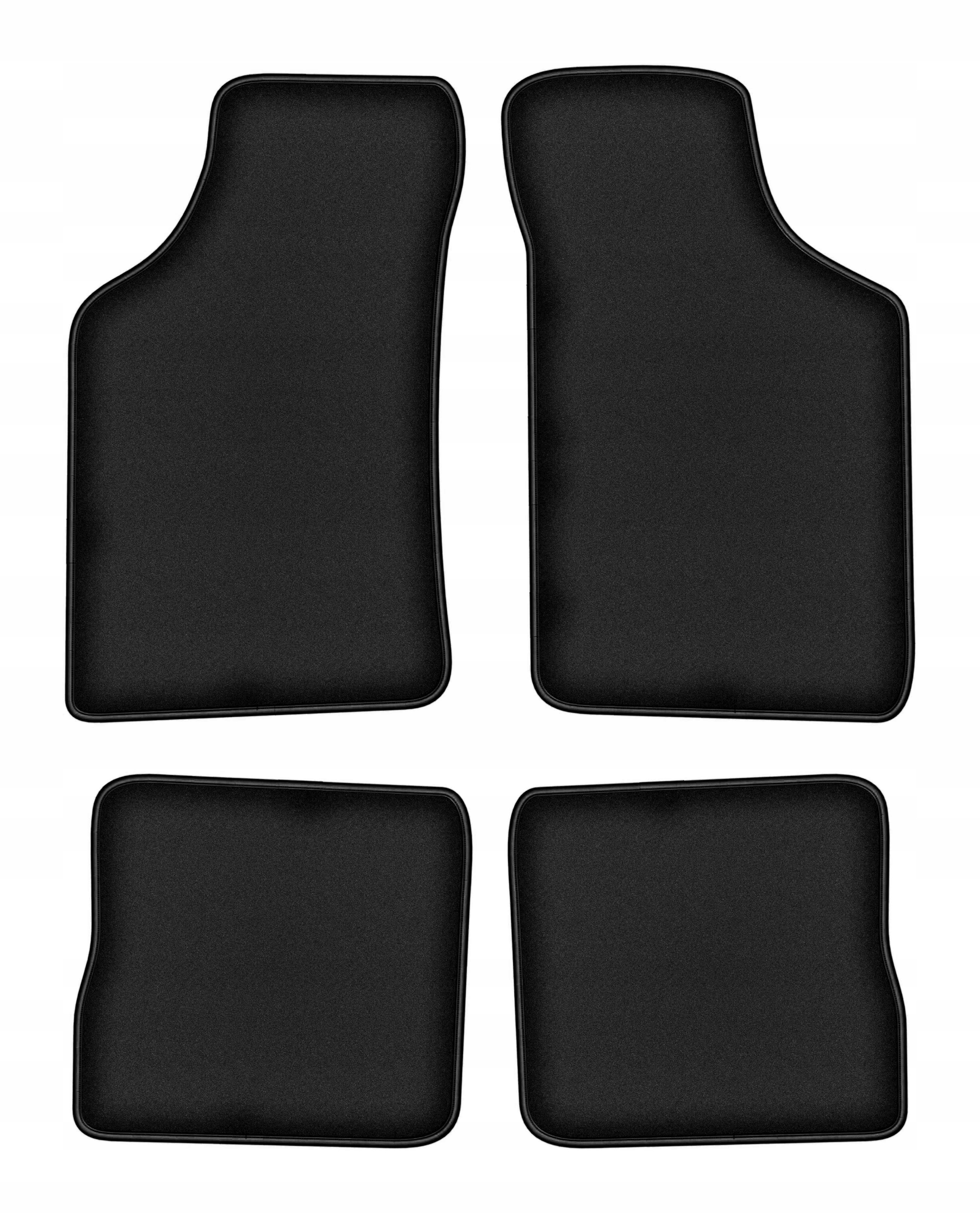 Koberčeky do auta velúrové čierne 4 ks pre: Citroen Ax 1986-1998