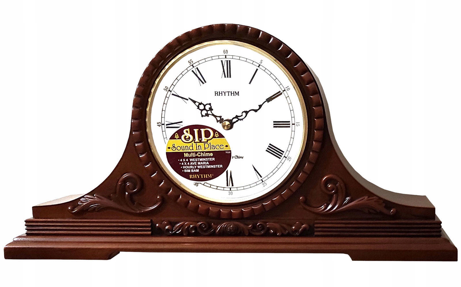 Krbové hodiny Rhythm 43 cm Westminster odbíjanie