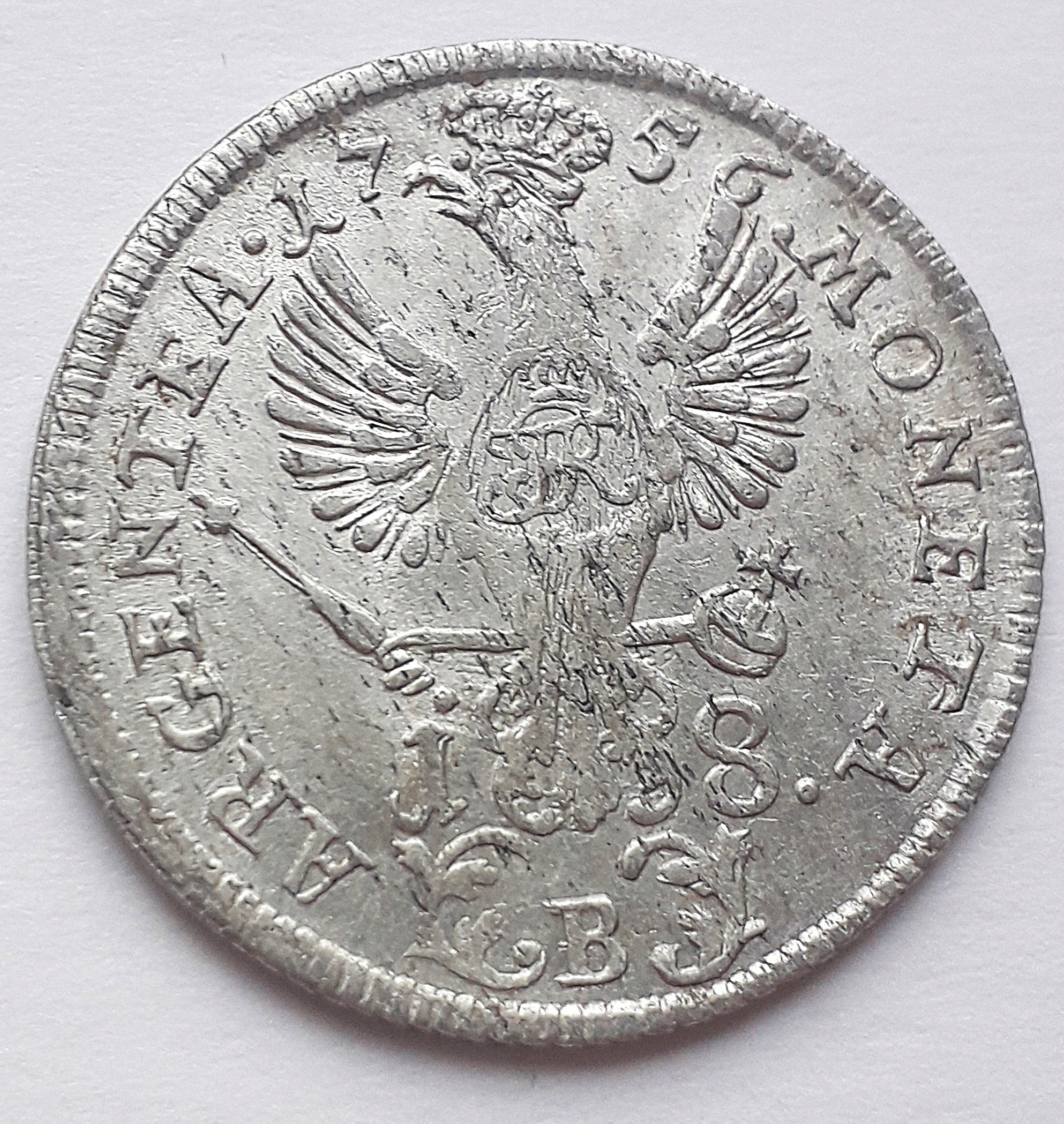 Ort Wrocław 1756 Fryderyk Wielki