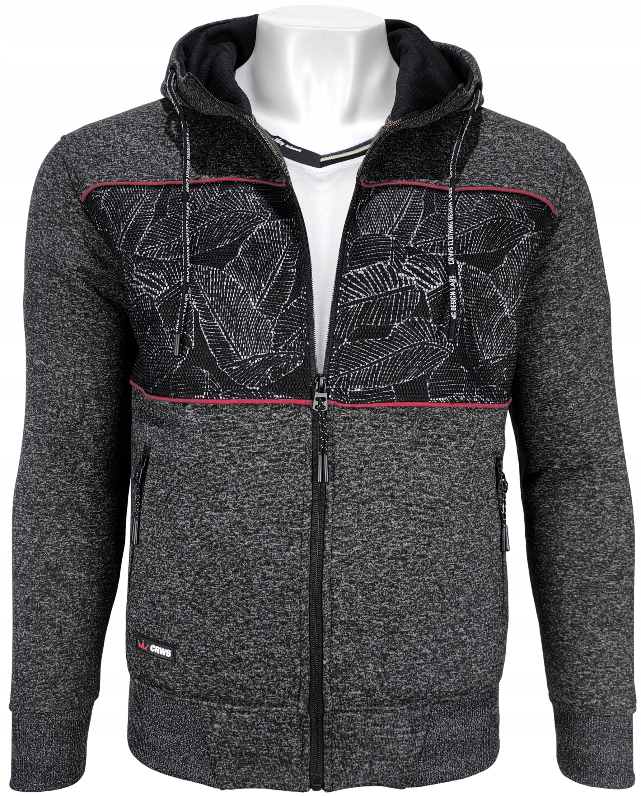 

Bluza męska rozpinana z kapturem B127 r. M