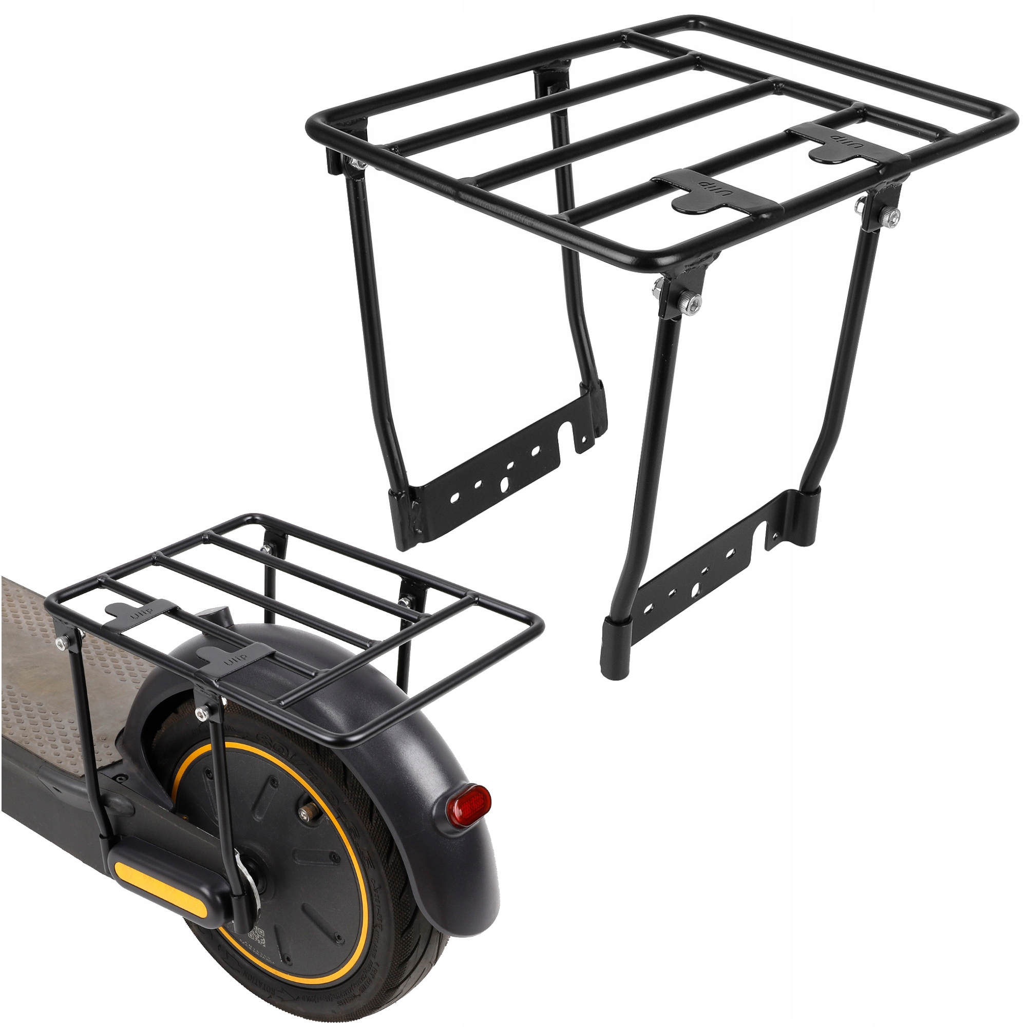Pevný kovový nosič zavazadel Ulip pro Ninebot Max G30 Motus Scooty 10
