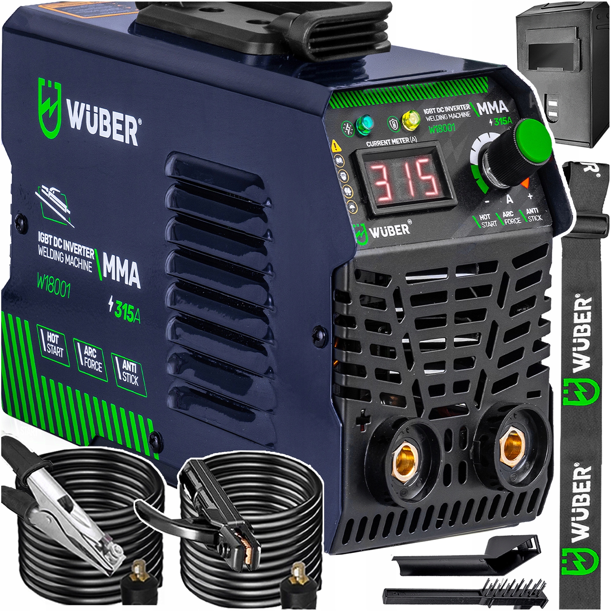 Spawarka Inwerterowa Inwertorowa Mocna Igbt Mma Hot Start Anti Stick 315A