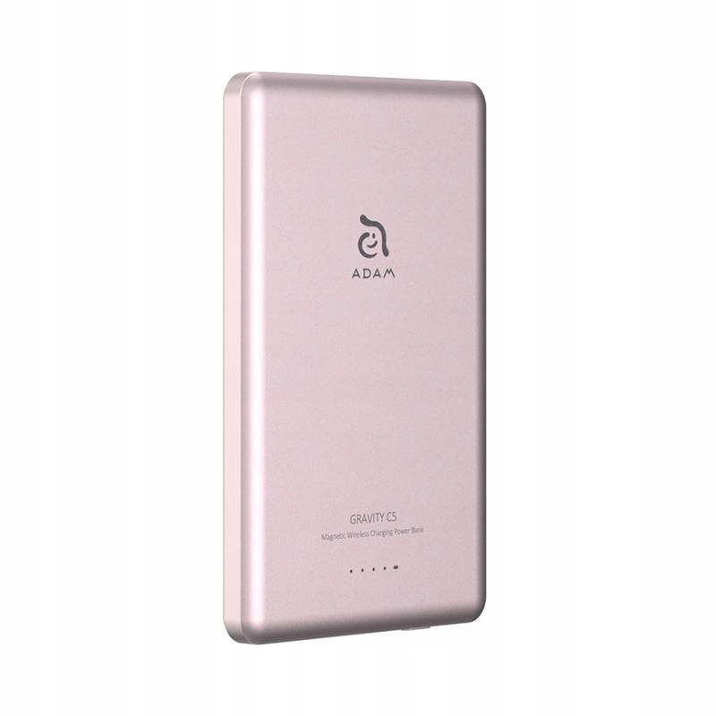 Adam Elements Magnetic Wireless Powerbank Gravity C5 5.000 mAh Pink…