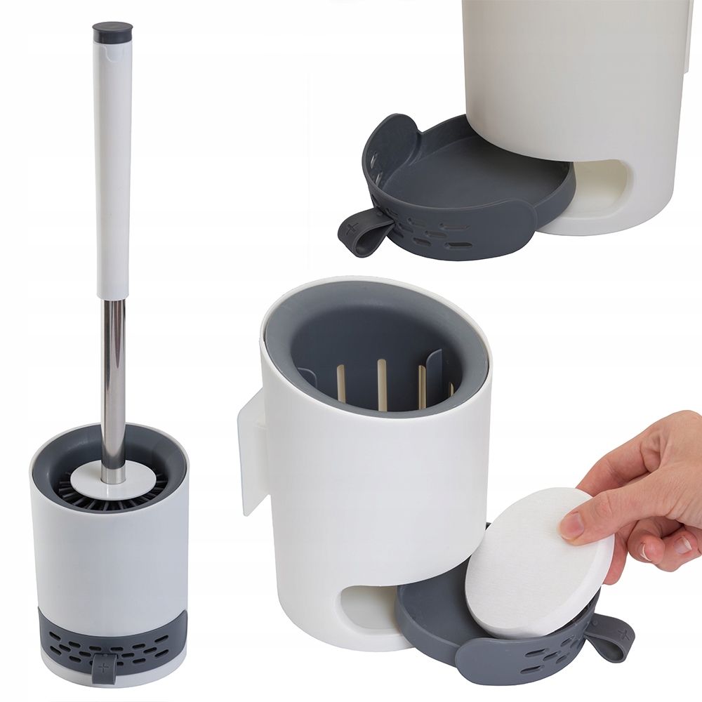 SILIKONOWA SZCZOTKA TOALETOWA DO TOALETY WC 2w1 Rodzaj wolnostojące
