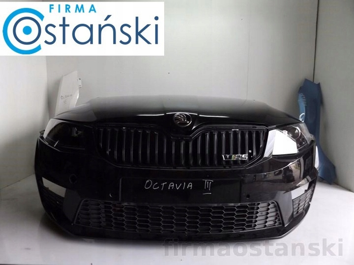 SKODA OCTAVIA 3 III RS VRS KOMPLETNY PRZÓD MASKA Producent części Volkswagen