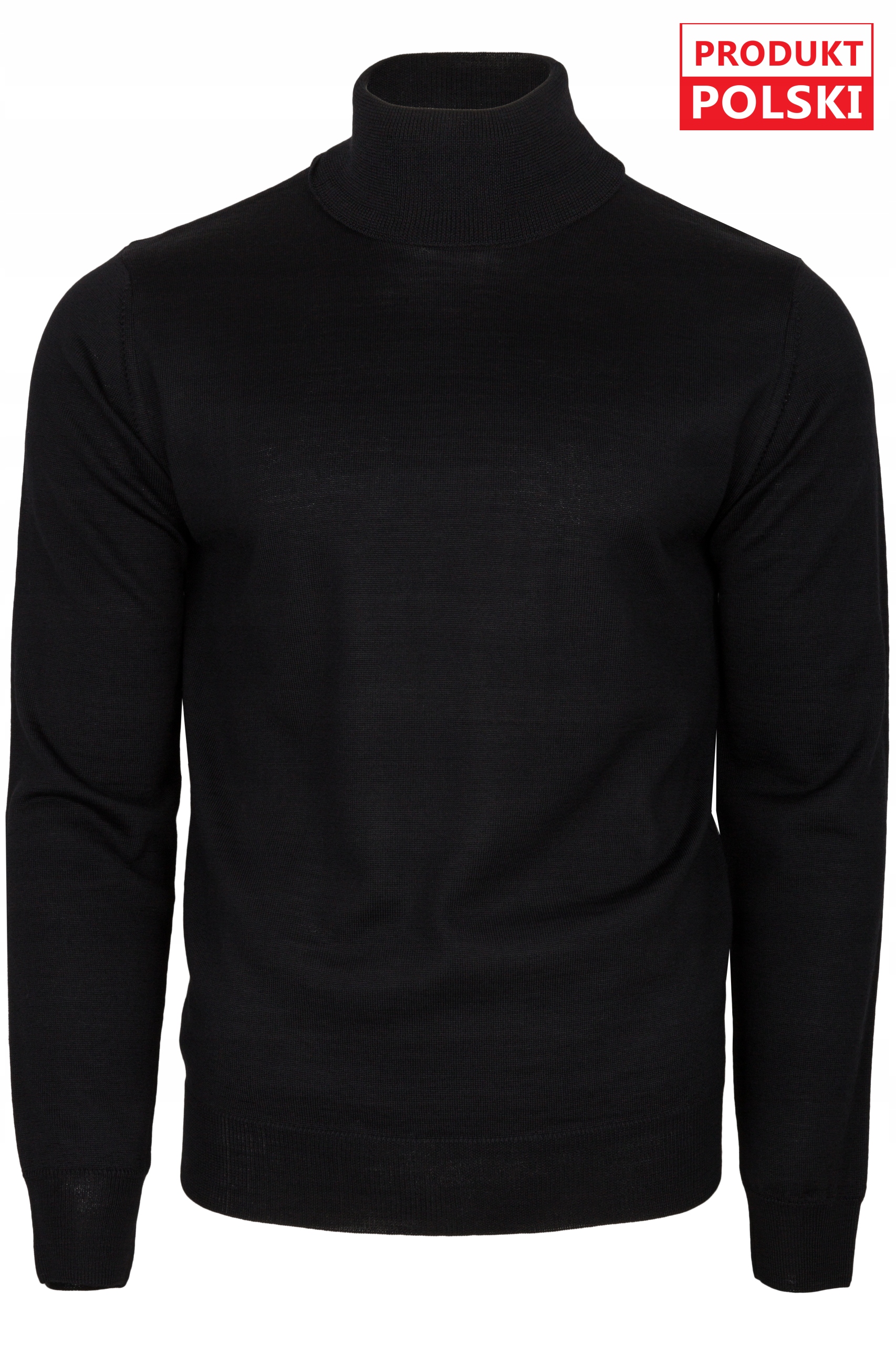 Rolák pánský černý M&M merino vlna vel 3XL