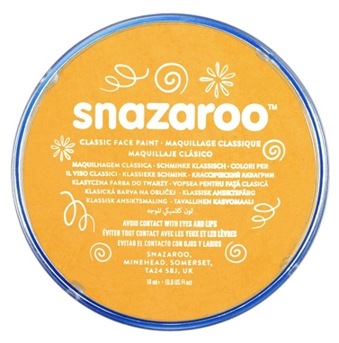 

Snazaroo 18 ml ciemny Żółty farba do ciała