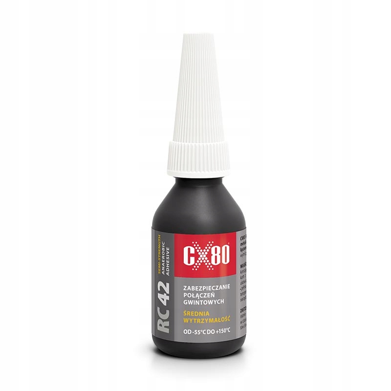 

CX80 RC42 klej do gwintów anaerobowy- średni 10ml