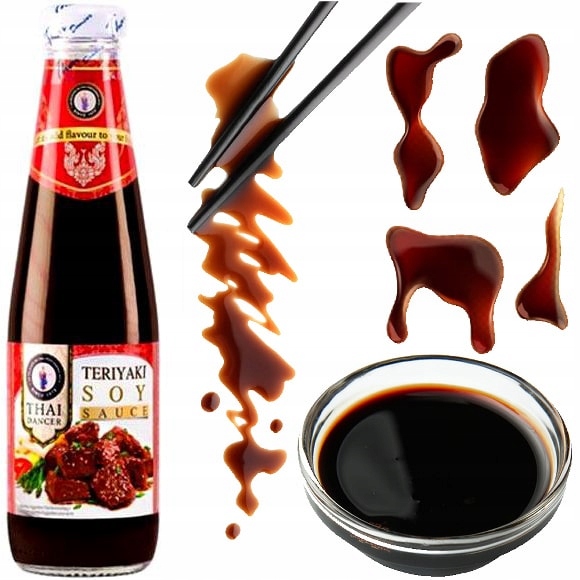

Sos Sojowy Marynata Teriyaki 300ml Thai Dancer