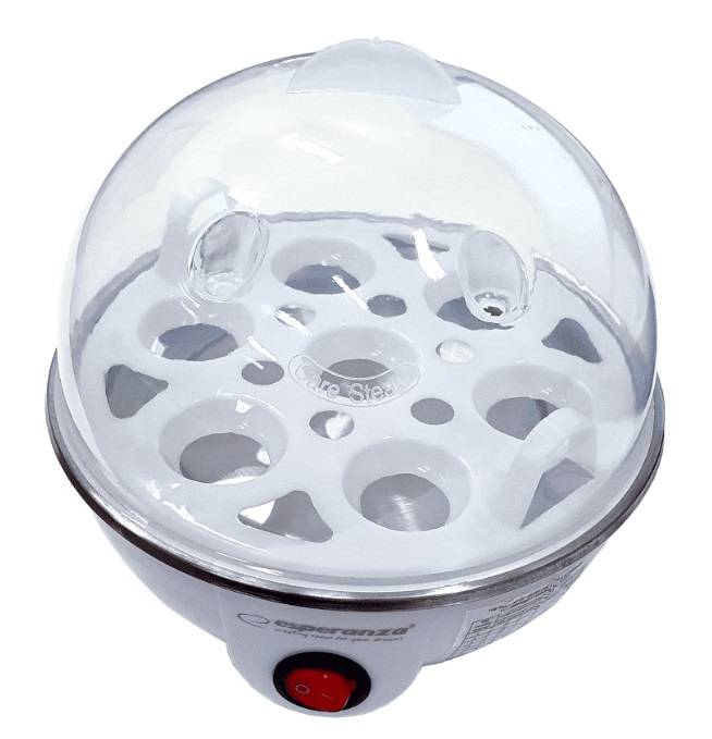 JAJOWAR AUTOMAT DO GOTOWANIA JAJEK DO 7 JAJ JEDNOCZEŚNIE DOMOWY + MIARKA Kolor dominujący biały