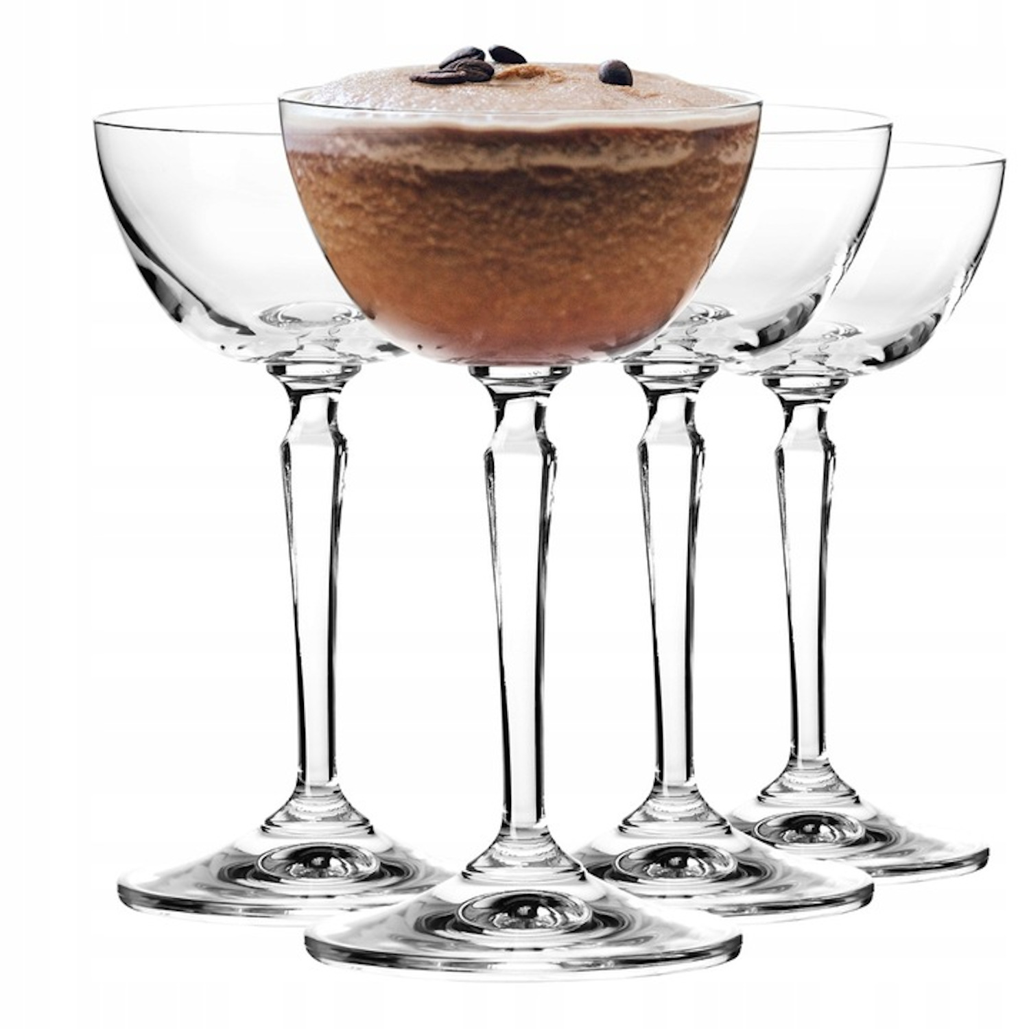 

Wysokie kieliszki drinków shake martini zestaw4szt
