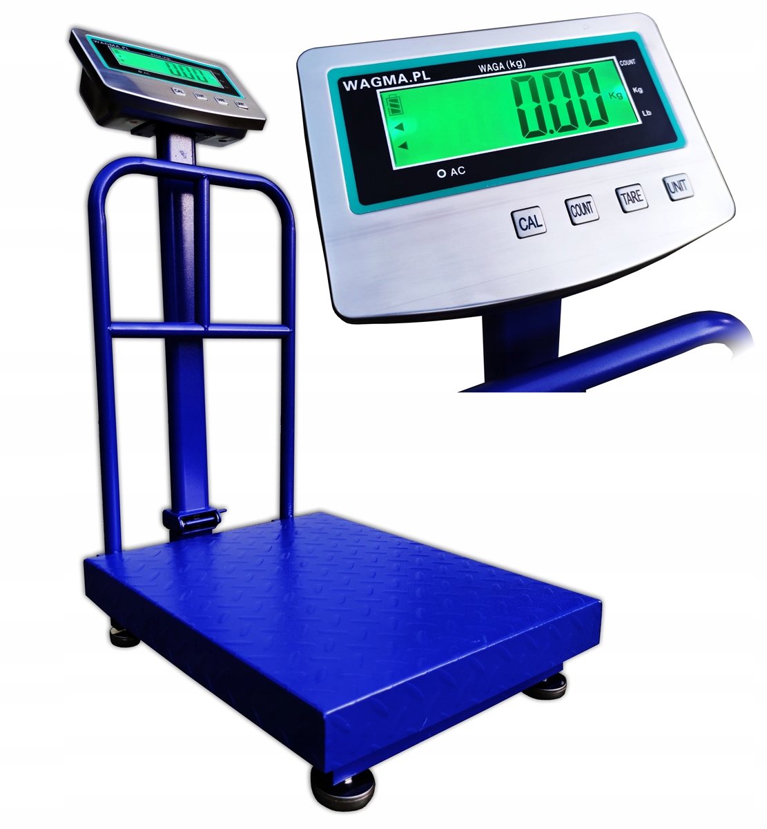 

Waga elektroniczna 300kg 50x40 Magazynowa Sklepowa