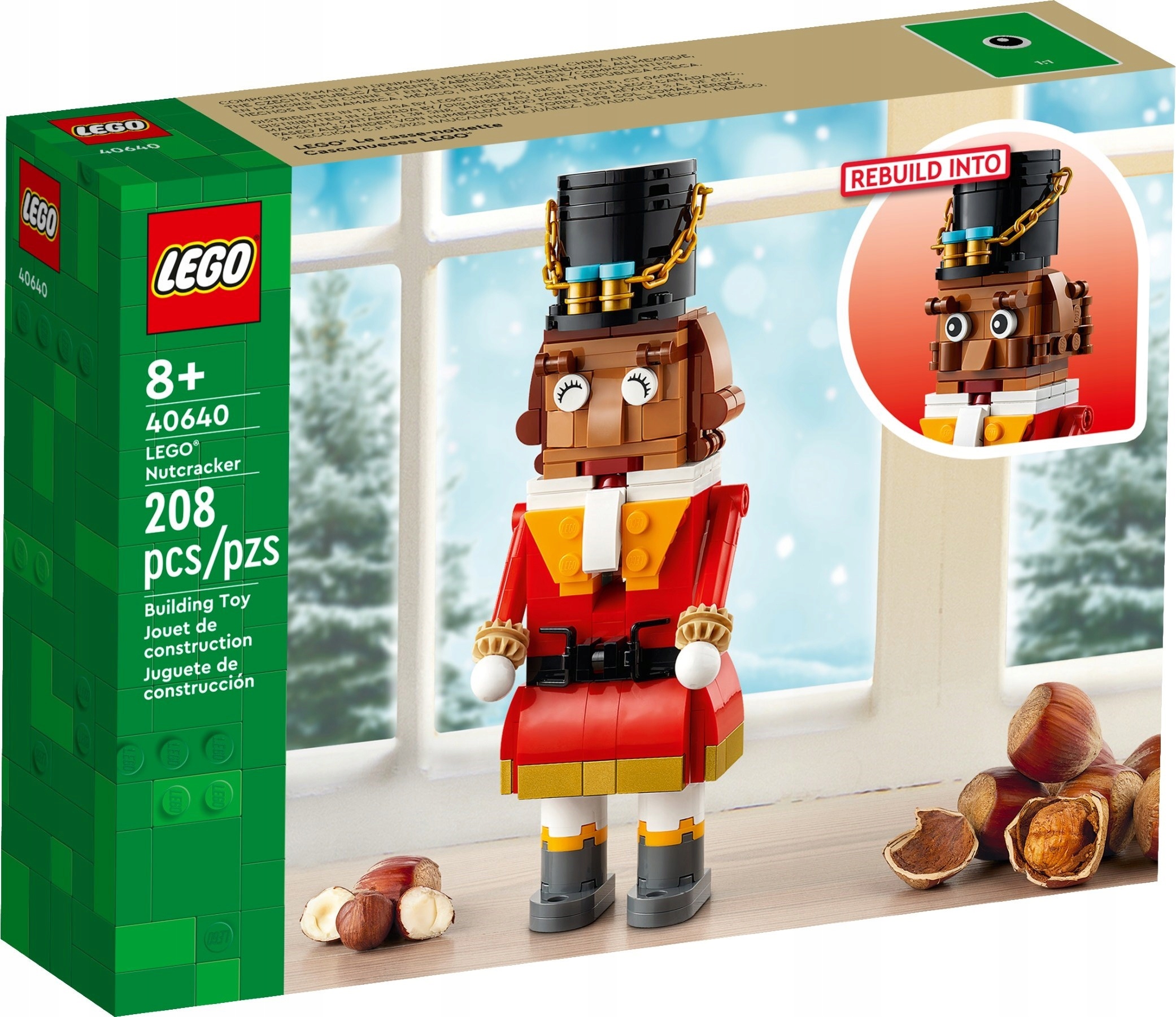 Originální Lego 40640 Okolnostní – Louskáček Limitovaný Nový