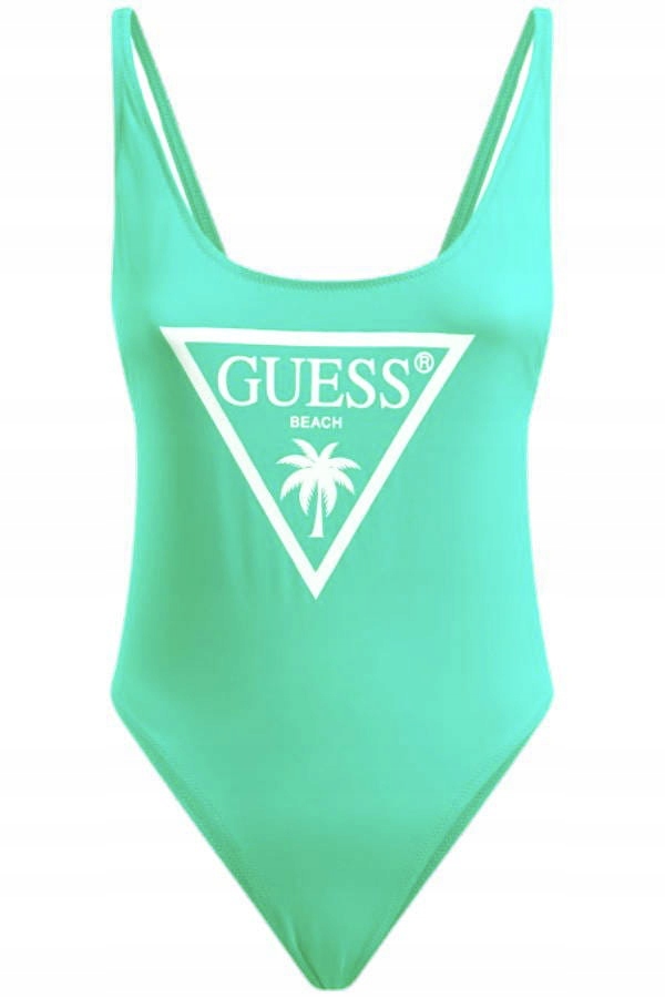 Dámské Plavky Guess E02J33 LY00K Zelené XL