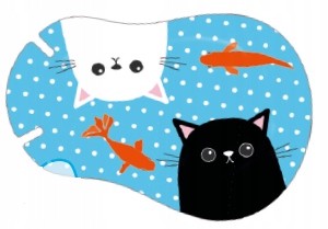 

Ortopad Biały Czarny Kot Regular 10 Plastry Na Oko