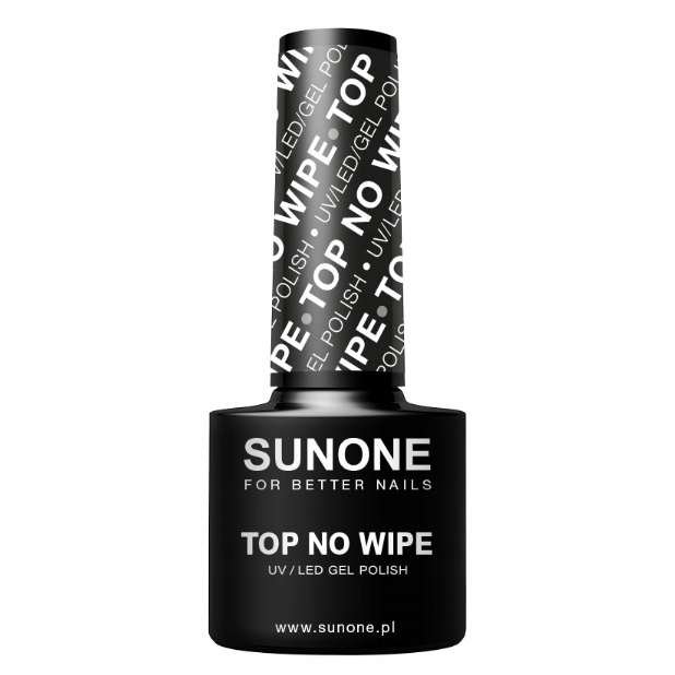 

Sunone Lakier Hybrydowy Do Paznokci Top No Wipe 5