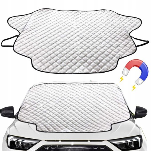 Magnetyczna OSŁONA PRZEDNIEJ SZYBY AUTA Mata Okna