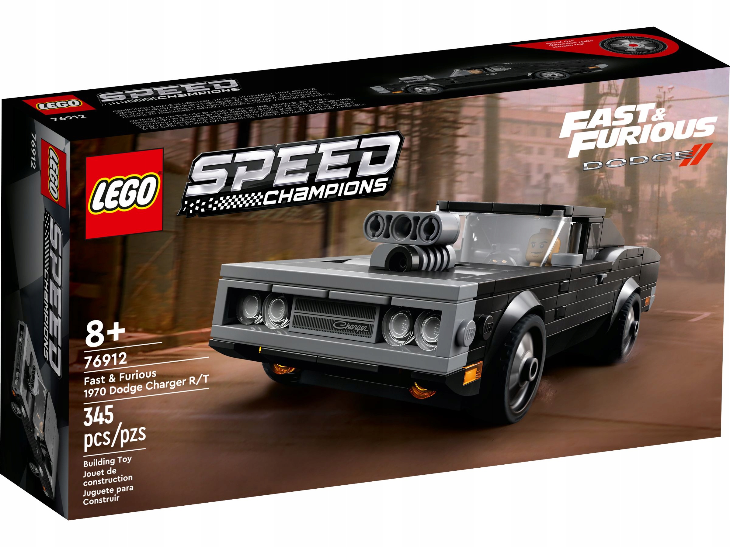 Lego 76912 Чемпионы скорости Dodge Charger R/T