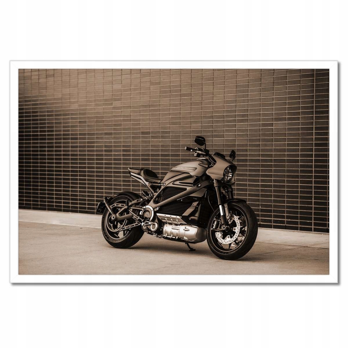 Plakáty v rámu 60x40 Harley Davidson Motocykl
