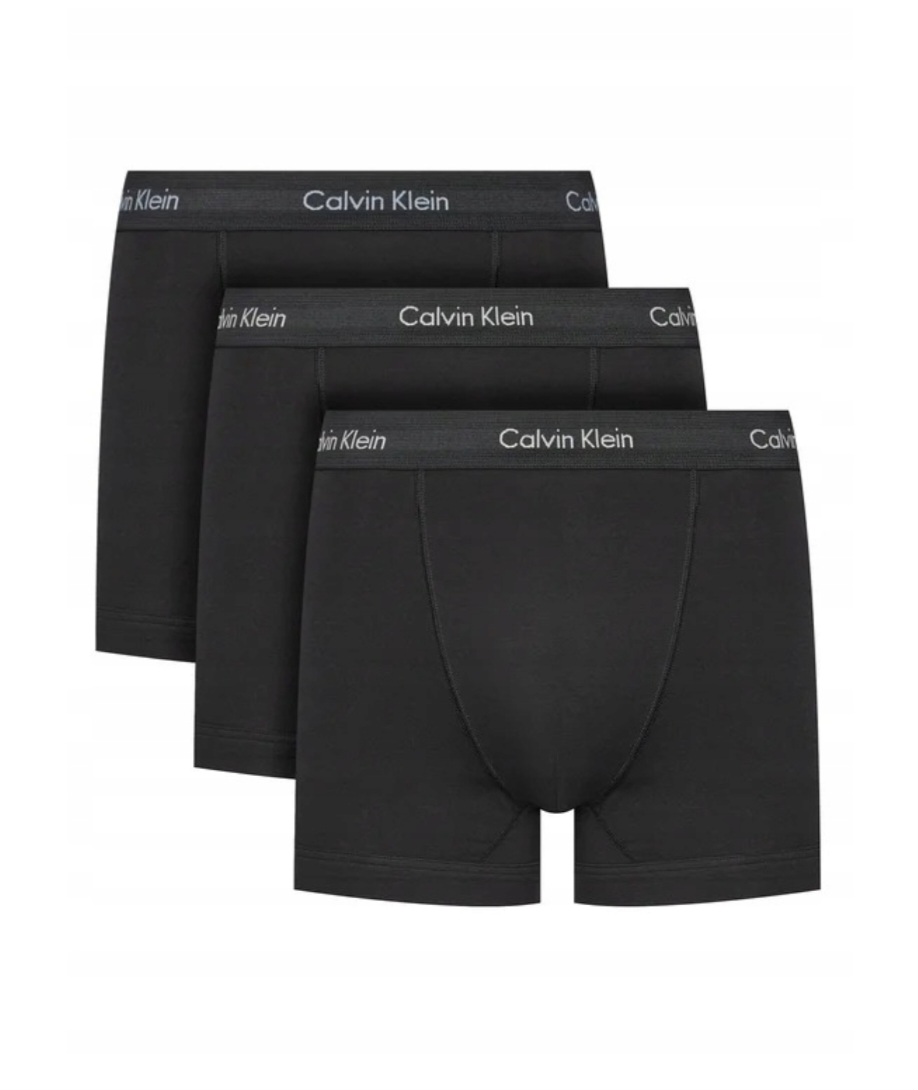 Calvin Klein Spodní Prádlo Boxerky černé 3 kusy velikost S