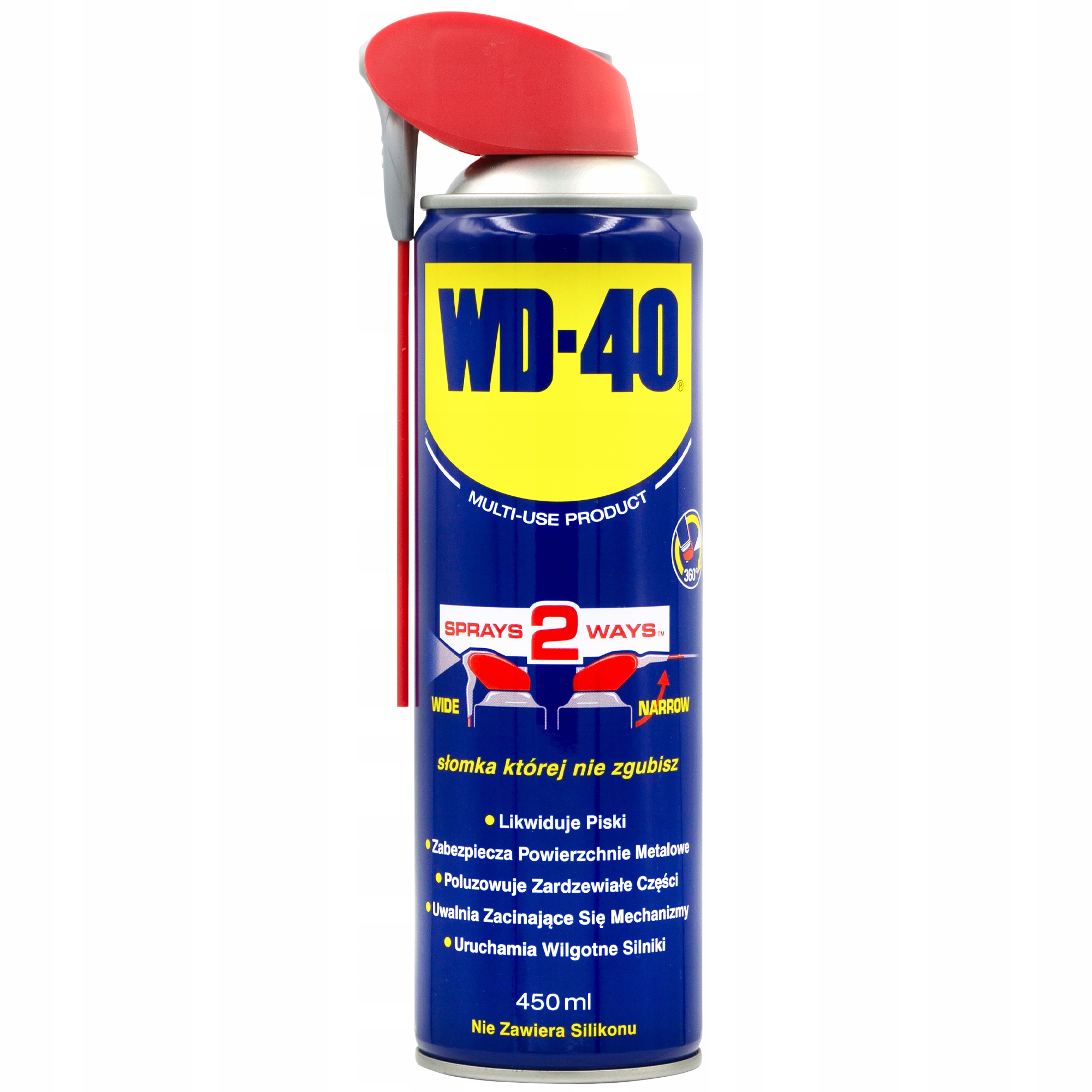 Preparat WD-40 450ML Wielofunkcyjny Aplikator Antykorozyjny Smarowanie