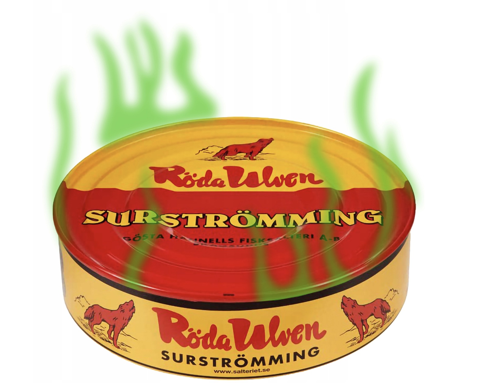 Levně Švédský kysaný Sleď, Surströmming Roda Ulven, plechovka 400 g, únor 2027