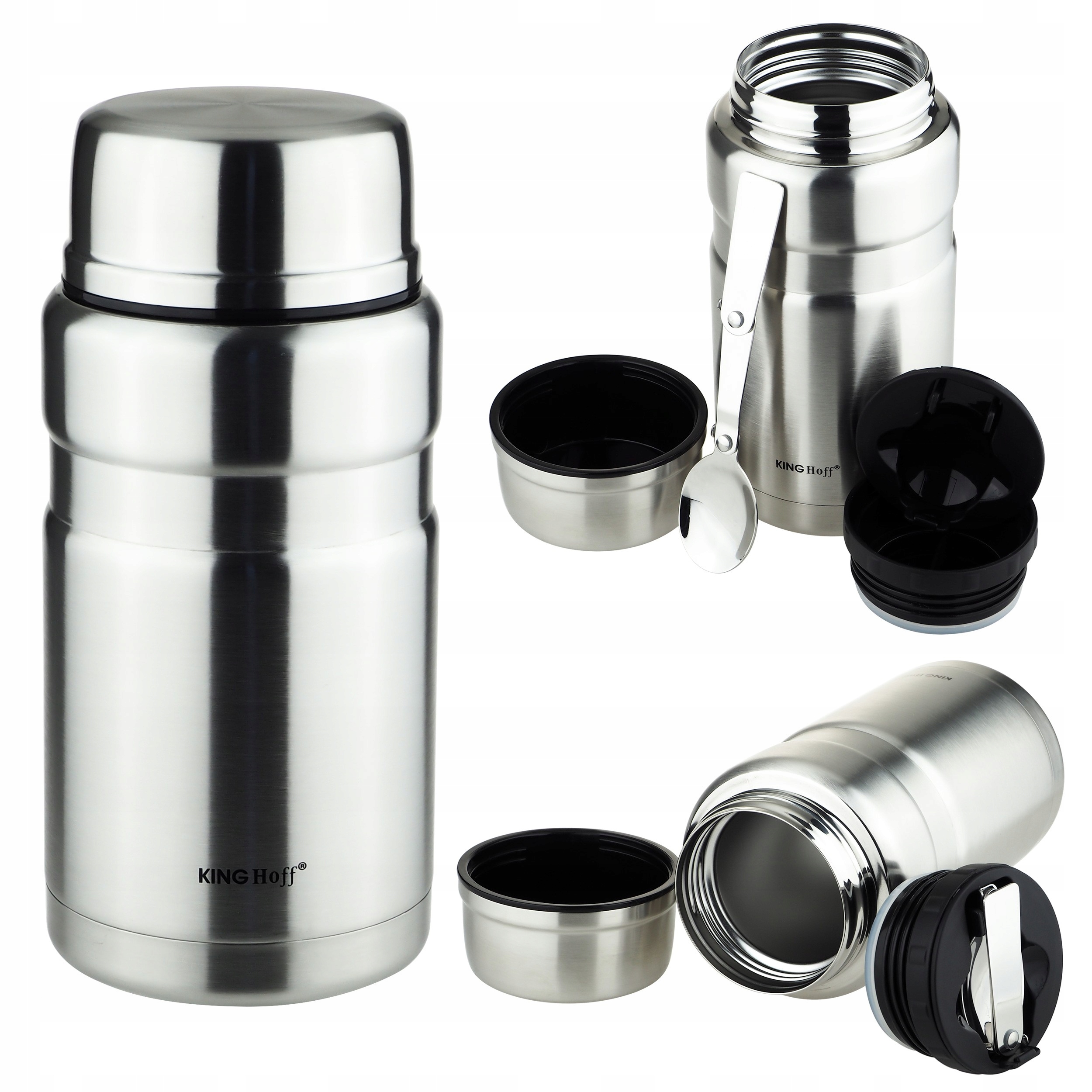 TERMOS OBIADOWY 0,75 NA ZUPĘ ŻYWNOŚĆ MENAŻKA+ŁYŻKA