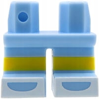 

Lego nogi / nóżki figurki krótkie, spodenki, buty