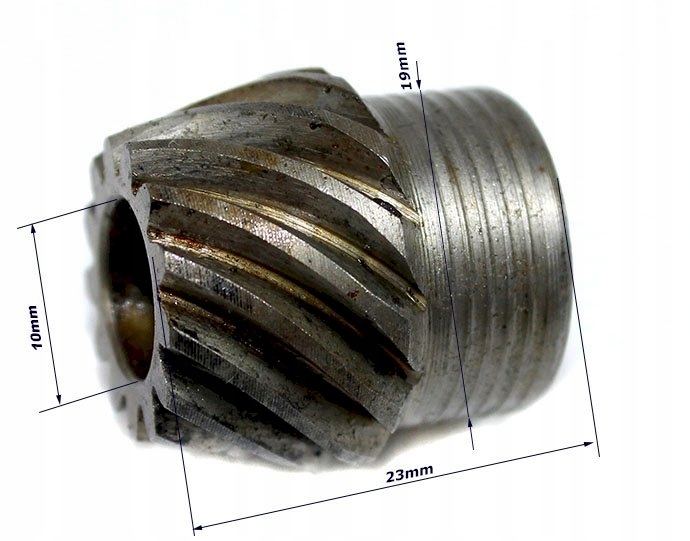 PRZEKŁADNIA KOŁA ZĘBATE ZĘBATKA TRYB BOSCH 230mm EAN (GTIN) 5901477102936