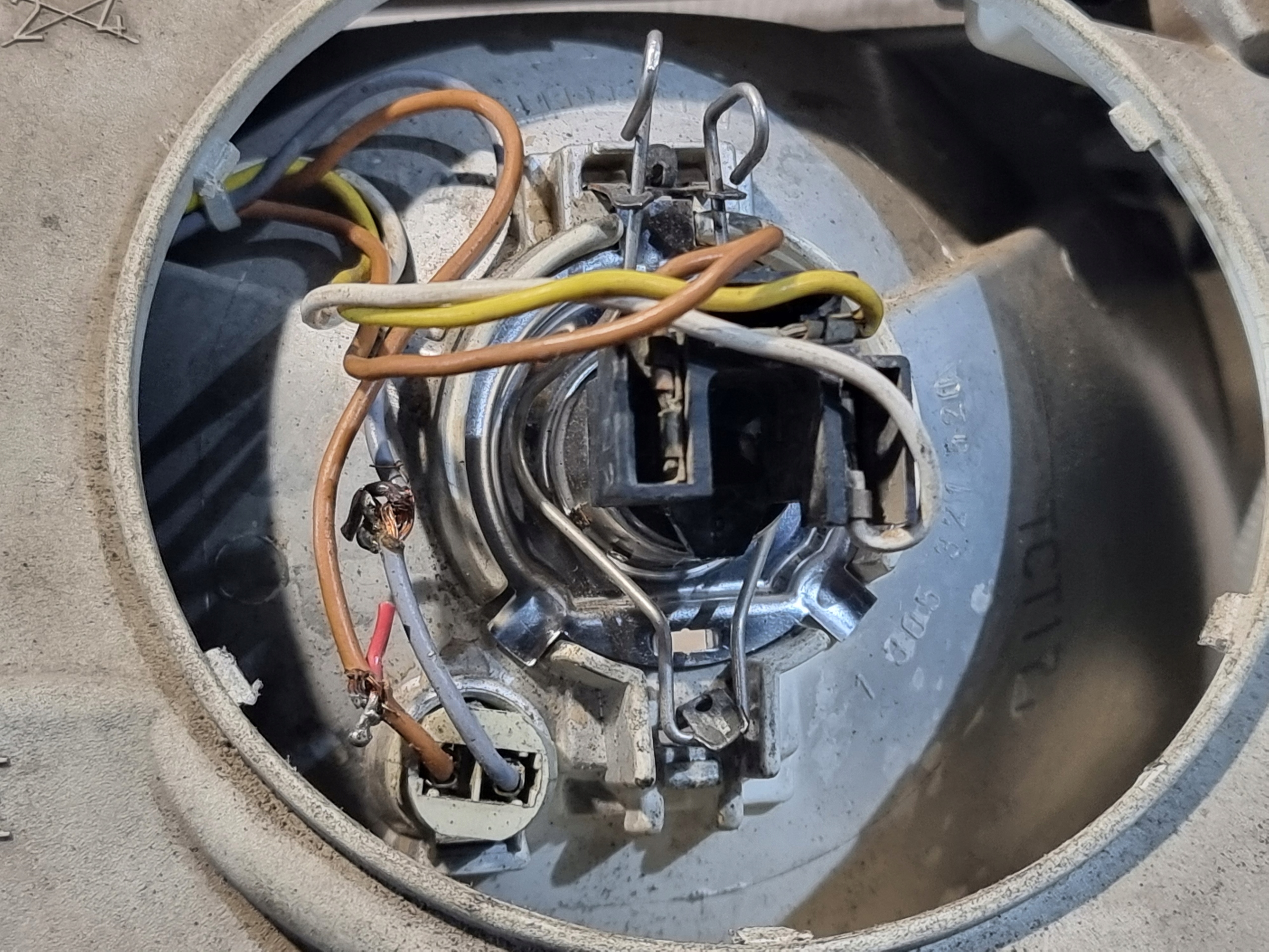 light REFLEKTOR right front OE 7M1941016H VW SHARAN and 97r