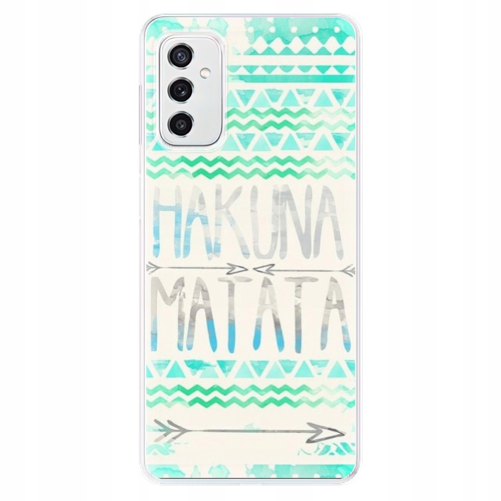 Silikonowe etui iSaprio Hakuna Matata Green do Samsung Galaxy M52 5G