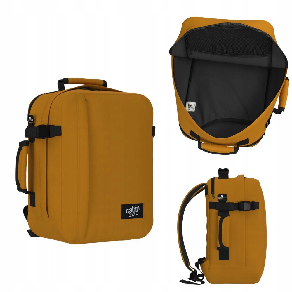 Plecak podróżny na laptopa 2w1 CabinZero CZ33 Wizz Air 28l Orange Chill