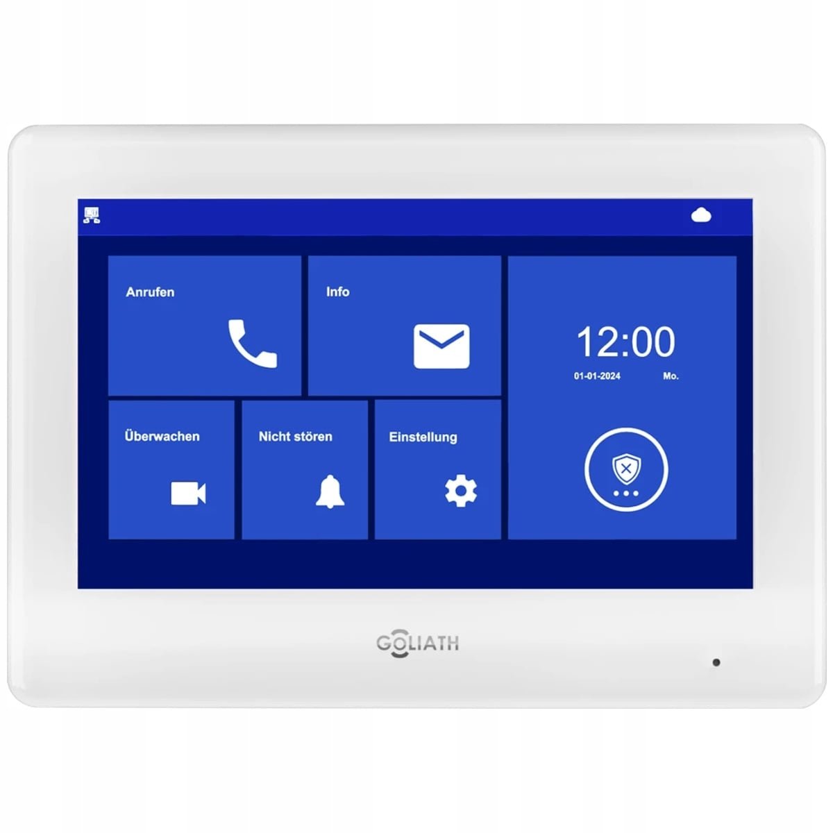 Videovrátnik Ip Monitor Dotykový Domofón Wifi Goliath Basic Line 7"