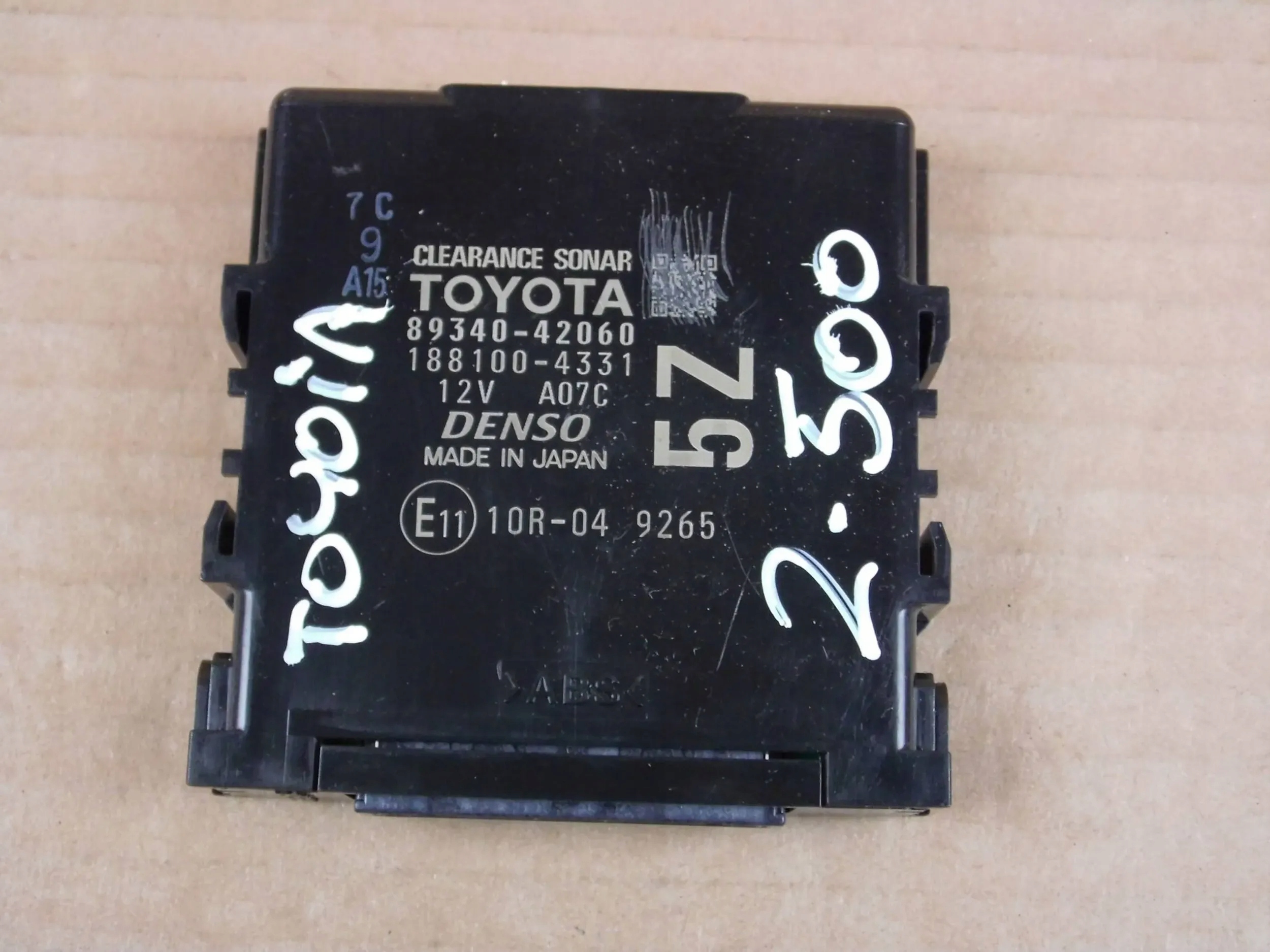 Toyota RAV4 V module computer control unit PDC 89340-42060