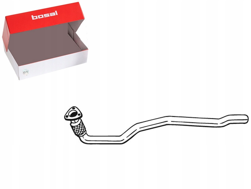 RURA WYDECHOWA PRZÓD ELASTYCZNY AUDI A4 B8 A5 1.8 10.07-01.17 BOSAL