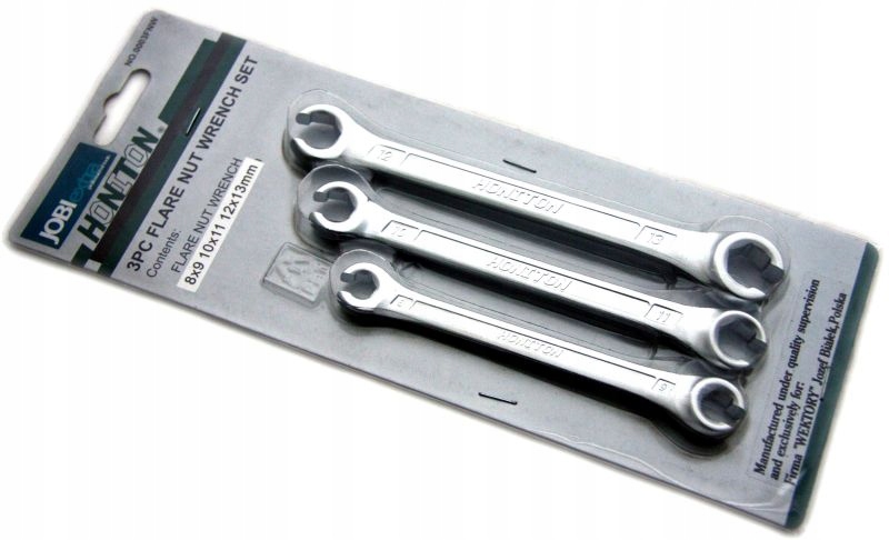 KLUCZE PÓŁOTWARTE DO PRZEWODÓW HAMULCOWYCH HONITON Producent części Albin