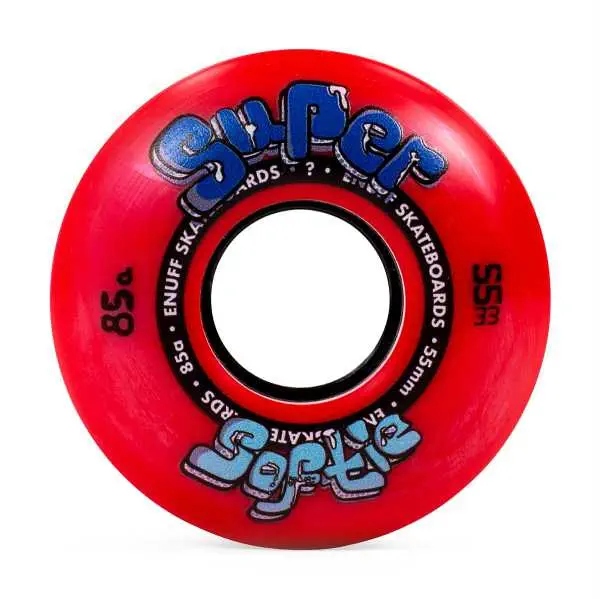 Enuff Softie kolečka pro skateboard Red 55 mm 85A