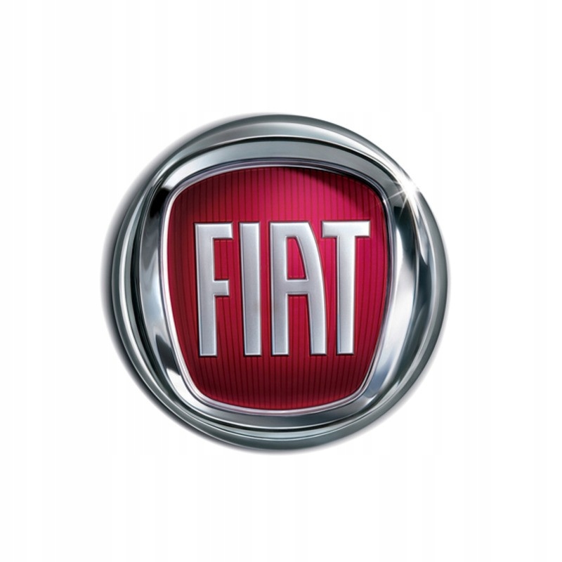 

Emblemat na maskę/ klapę Fiat 95mm nowe logo czerw