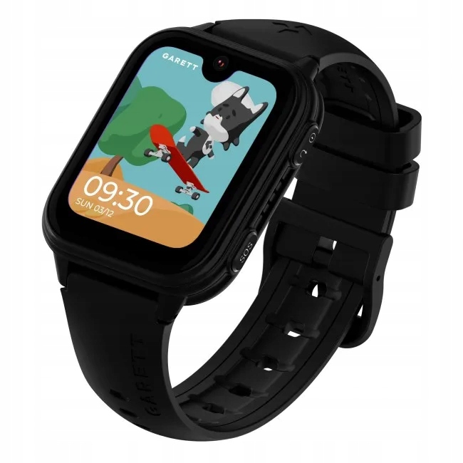Chytré Hodinky pre deti Garett Kids Vibe Ai 4G čierne