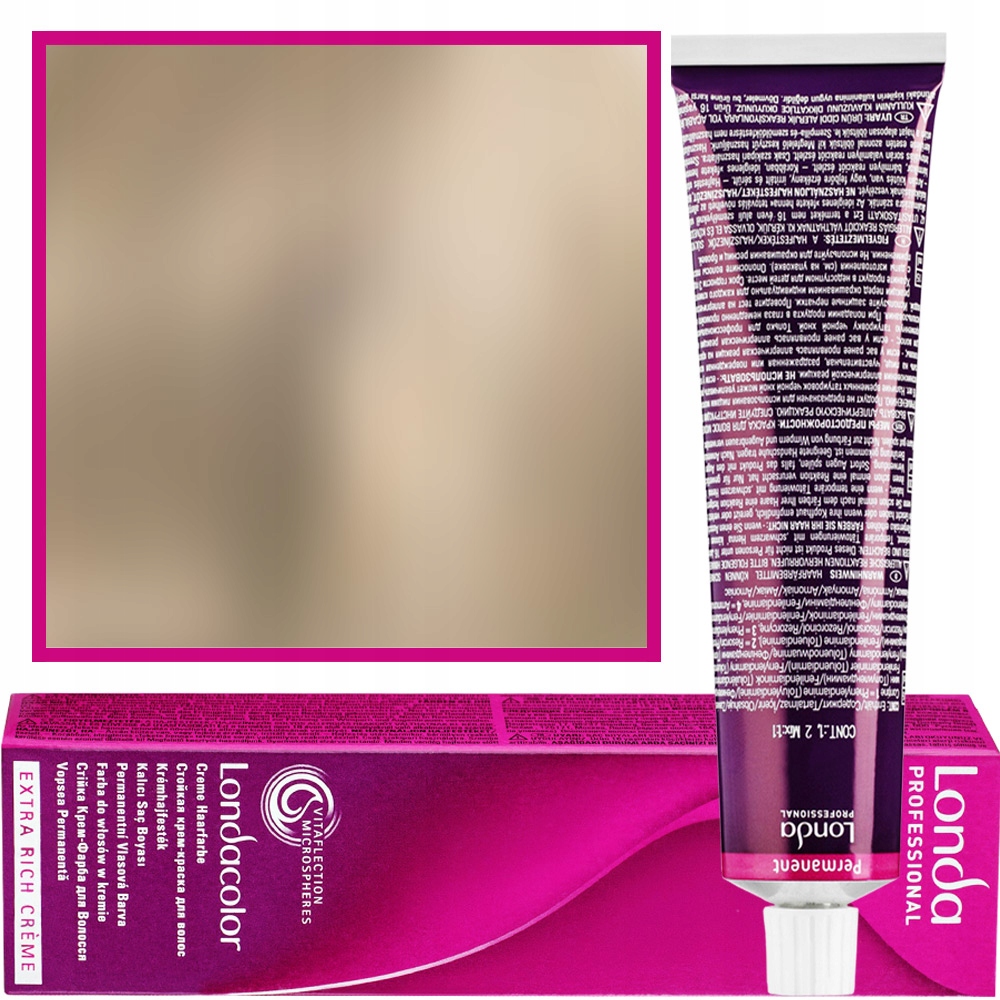 

Londa farba 9/1 Popielaty bardzo jasny blond 60 ml