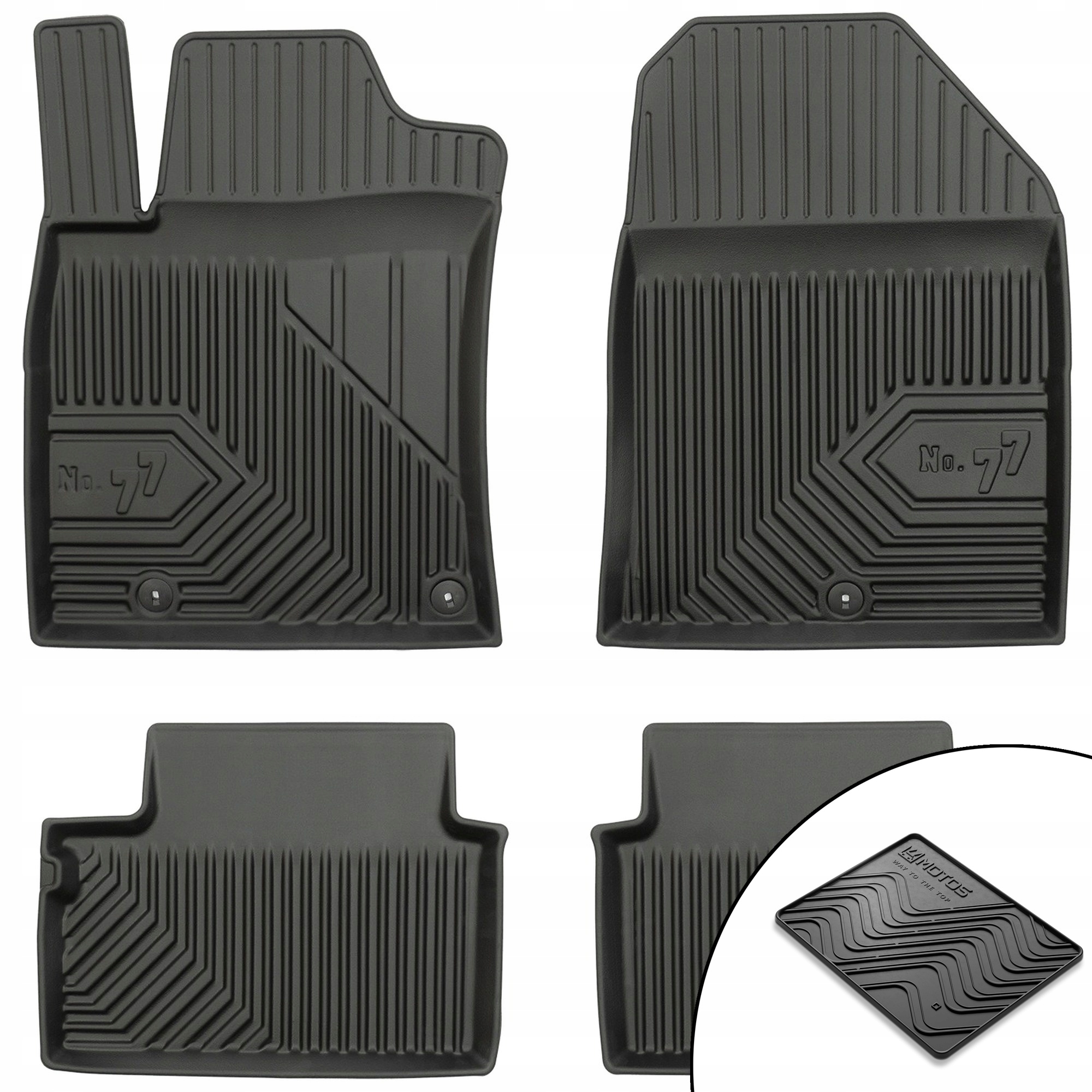 Dywaniki gumowe No.77 Hyundai i30 III od 2017 mata