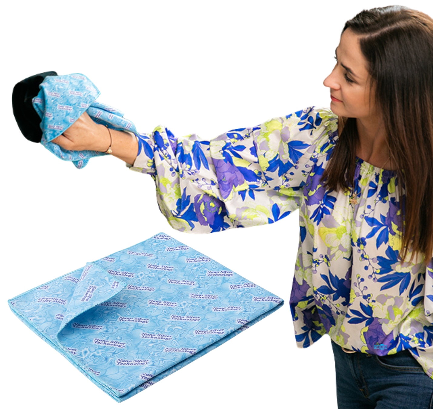 Raypath 402 Čisticí utěrka Sunbeam modrá Pro mokré rukavice