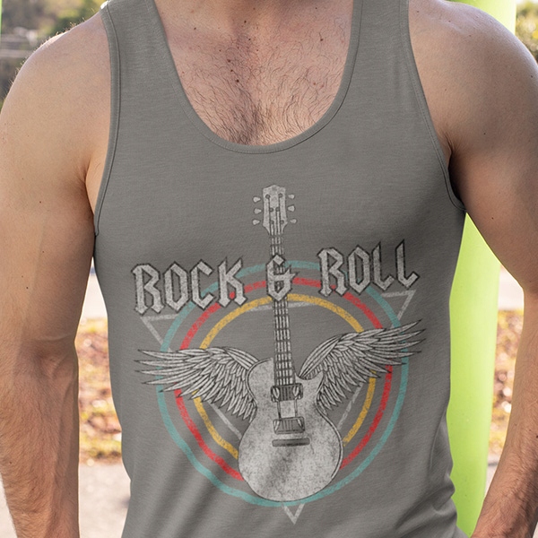 TANK TOP HORROR/ROCK 80S ROCK T SHIRTS Rozmiar XL