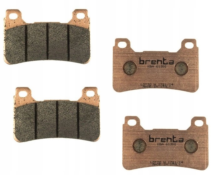 4116 - HONDA CB1000R 08 - CBR1000RR 04-ЗЛОТЫЕ ПЕРЕДНИЕ КОЛОДКИ