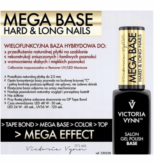 Victoria Vynn Mega Base 15ml Hard & Long Nails Kod producenta 330813
