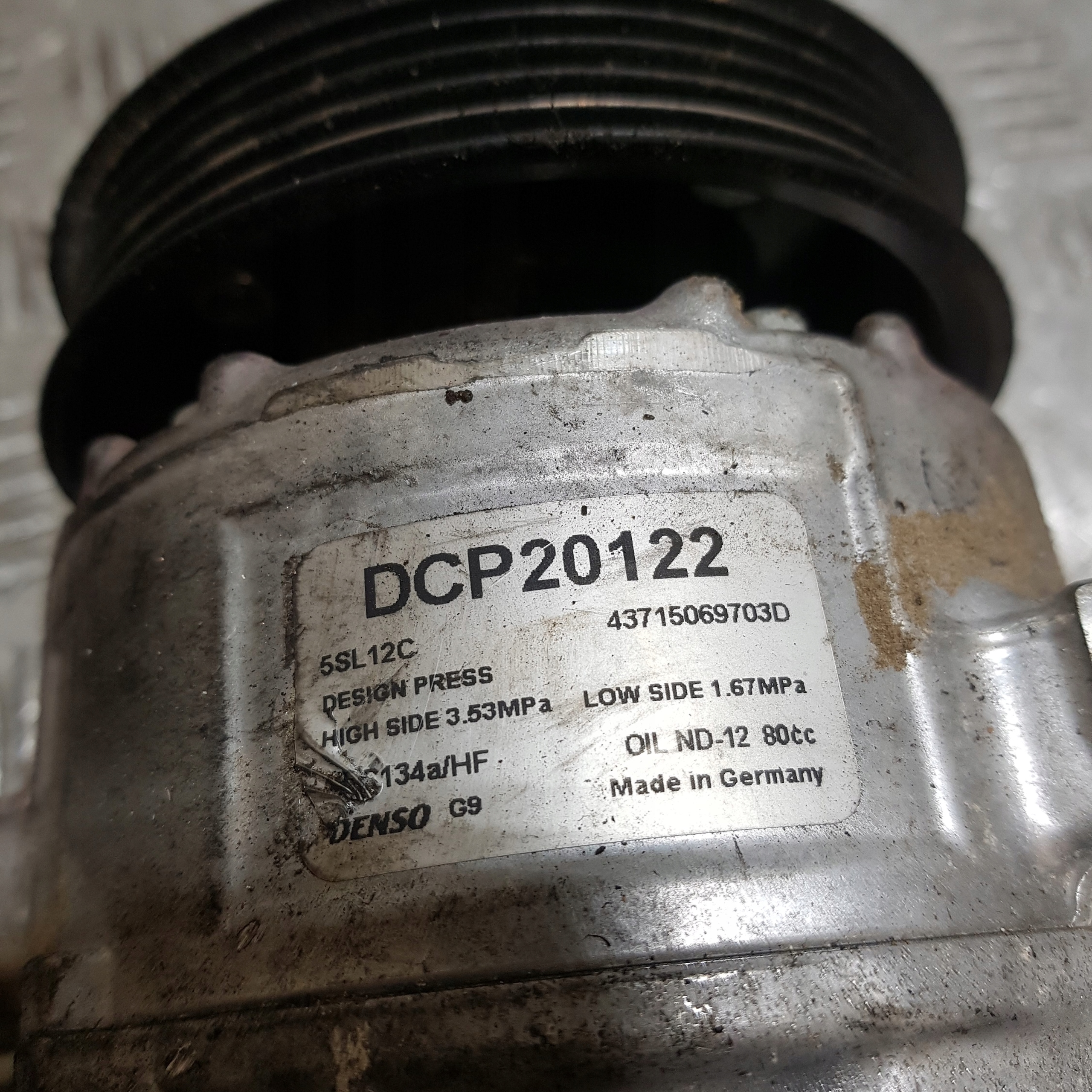 kompresor klimatizaci OPEL CORSA D DCP20122