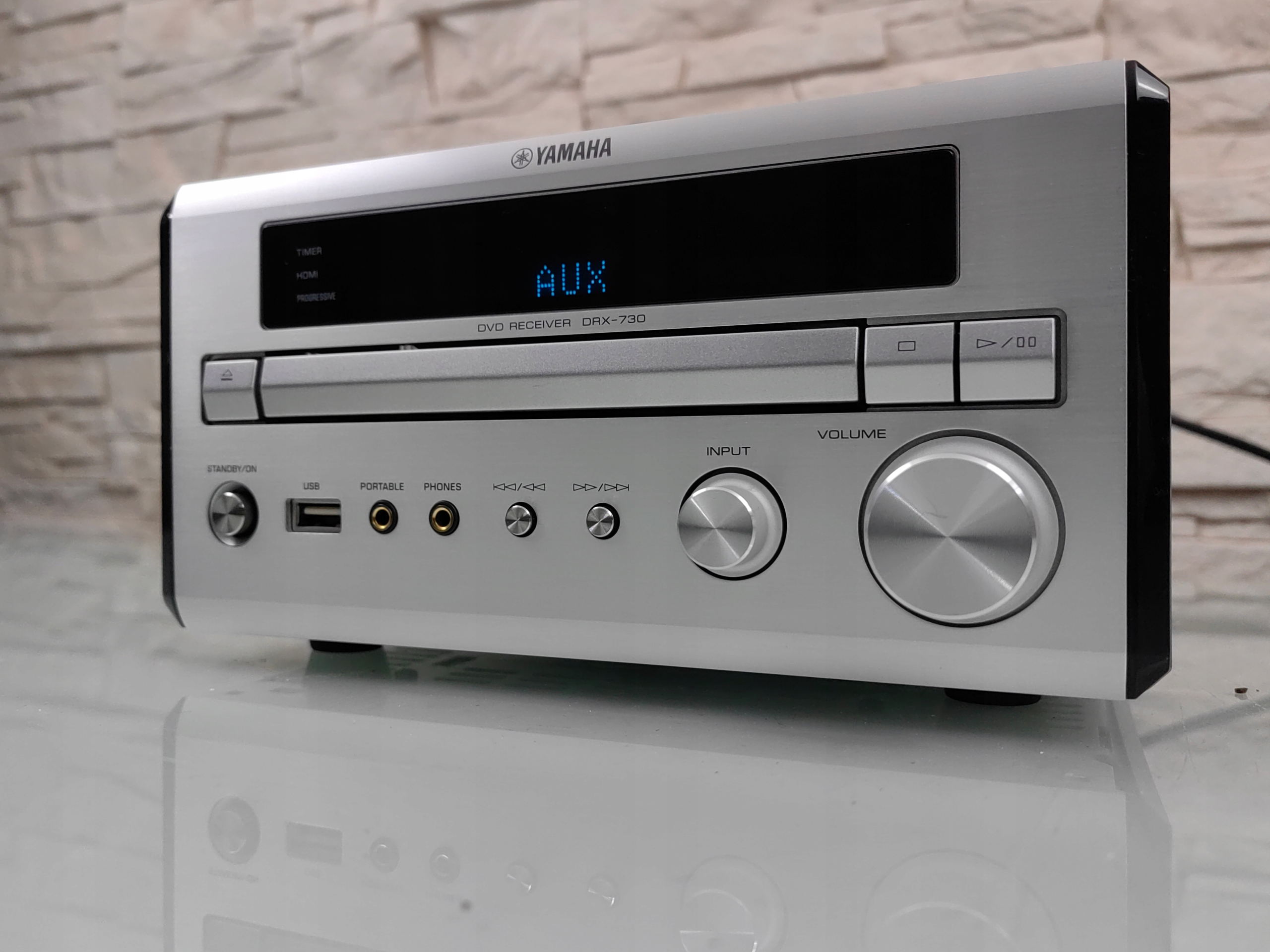 Amplituner Yamaha DRX-730 silver 2.1 czarny • Opinie - Allegro