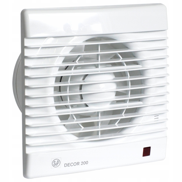 Venture Kúpeľňový Ventilátor Decor 200CHZ 230V, 50HZ